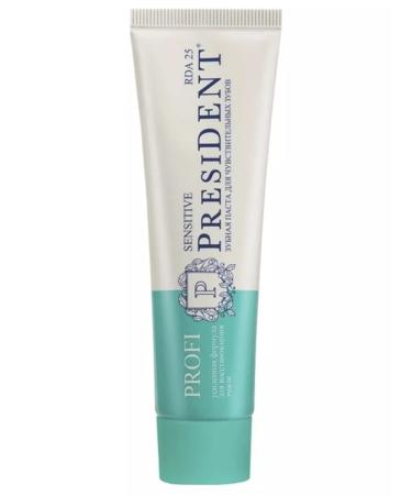 President Profi toothpaste Sensitive 100 ml 1pc - Buy Online on GoSupps.com