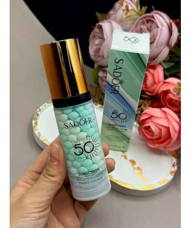 sadoer Cream-base for facial makeup sunscreen - Buy Online on GoSupps.com