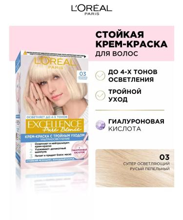 L'OREAL PARIS Persistent Hair Cream Loreal Excellence 03