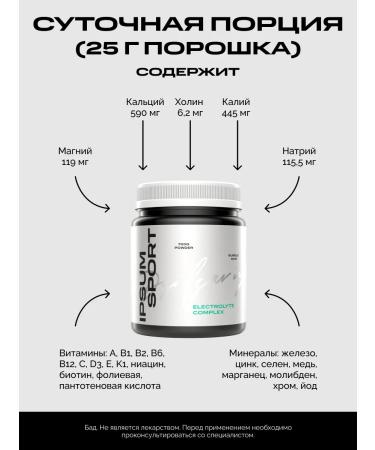 IPSUM Electrolytes complex isotonic 700 g Babb Gam - Buy Online on GoSupps.com