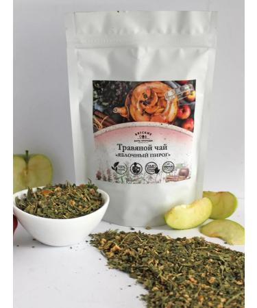 Vyatka Gifts of Nature Herbal tea "Apple pie" 100 g - Buy Online on GoSupps.com