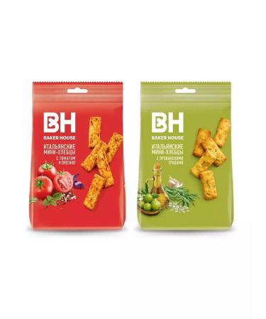 BAKER HOUSE Breads-mini Italian assorted 110g 2vids 3pcs