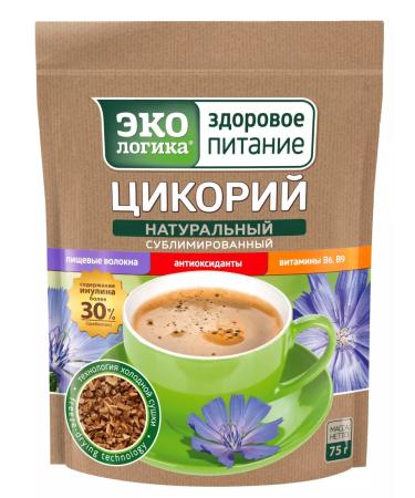 EcoLogic Cicoria natural soluble 2x75g - Buy Online on GoSupps.com