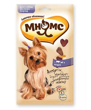 Mnyams Assortment for dogs of small breeds 60 g x 5 pcs - Buy Online on GoSupps.com