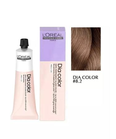 L'Oreal Professionnel Dia color tone 8.2 hair dye without ammonia - Buy Online on GoSupps.com