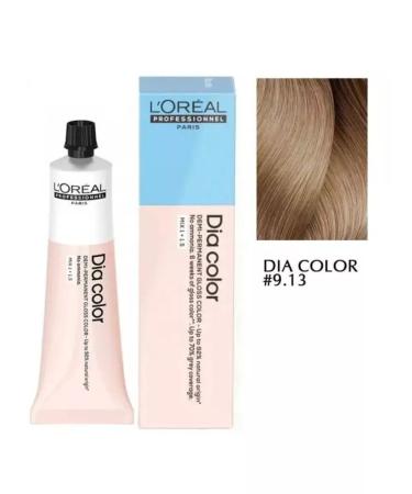L'Oreal Professionnel Dia color tone 9.13 hair dye without ammonia - Buy Online on GoSupps.com
