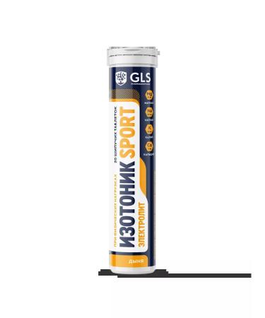 GLS pharmaceuticals Isotonic electrolyte 20 sparkling pills melon