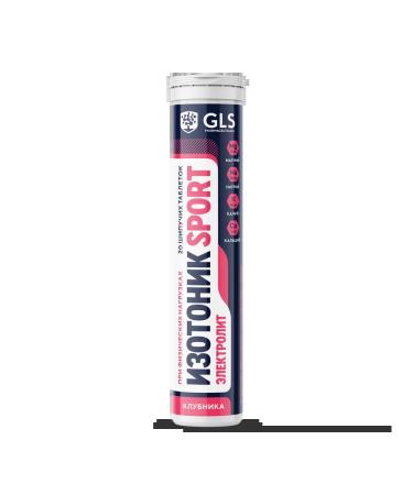 GLS pharmaceuticals Isotonic electrolyte 20 sparkling strawberries tablets