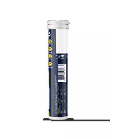 GLS pharmaceuticals Isotonic electrolytes 20 sparkling lemon tablets - Buy Online on GoSupps.com