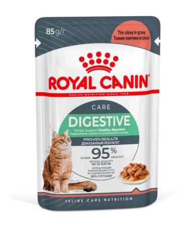 ROYAL CANIN Wet digest car for cats in sauce 85 g 5 pcs - Buy Online on GoSupps.com