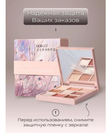 Palette of shadows for the eyelids of nude with sparkles - Buy Online on GoSupps.com