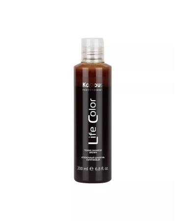 Kapous Shampoo shaving brown Life Color 200ml - Buy Online on GoSupps.com