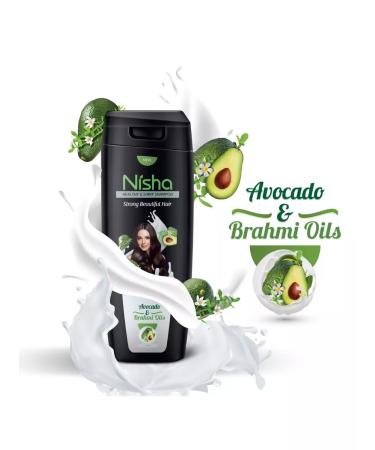 Yutika Avocado and Brahmi shampoo Nisha Halsey & End Shaini 180 ml - Buy Online on GoSupps.com