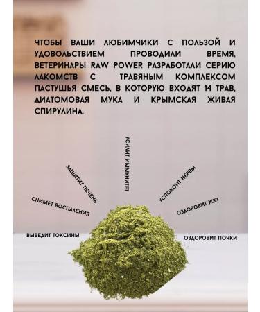 Raw Power Pet Dog's treats "Rabbit with carrots" 100g - Buy Online on GoSupps.com