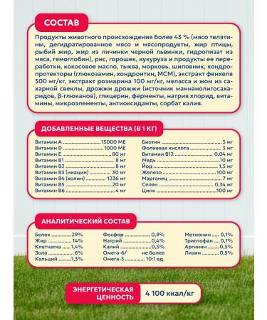 Pet's Brunch Dry food for dogs of miniature rocks with a veal of 1 kg - Buy Online on GoSupps.com