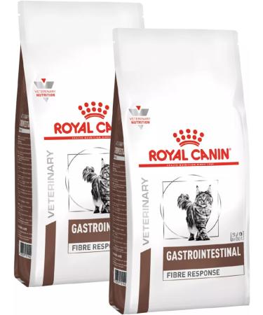 ROYAL CANIN Dry Gastrointestinal Fiber Response cats 0.35kg 2pcs - Buy Online on GoSupps.com