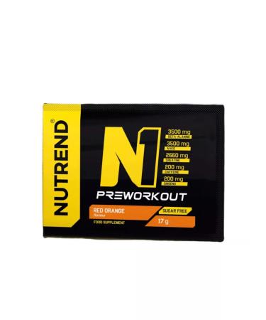 NUTREND Pre -working N1 PreWORKOUT for energy orange 1 pc