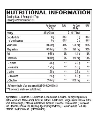 Xtend Amino acids The Original 441 g - raspberry -ananas - Buy Online on GoSupps.com
