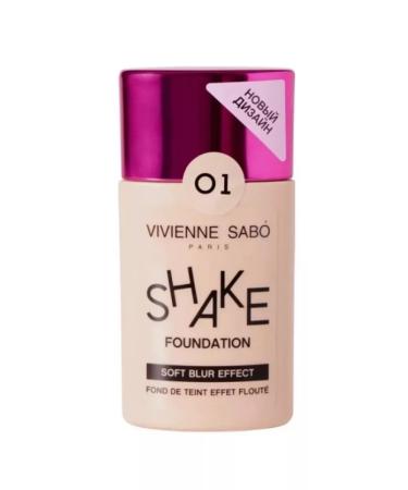 VIVIENNE SABO Tonal cream Fond de Teint Effet Floute Shake No. 01 - Buy Online on GoSupps.com