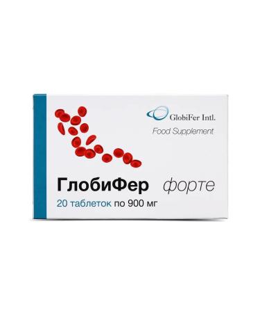 Globifer Forte Dietary supplement to replenish iron deficiency No. 20 - Buy Online on GoSupps.com