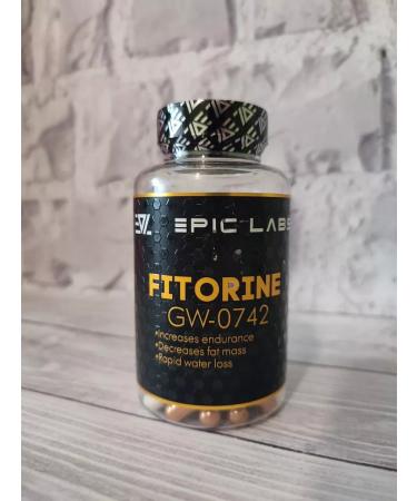 Epic Labs Fitorine GW-0742 fat burner 60 capsules - Buy Online on GoSupps.com