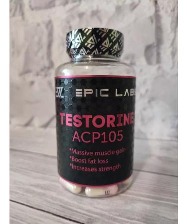 Epic Labs Testorine ACP-105 Set of muscle mass 60 capsules - Buy Online on GoSupps.com