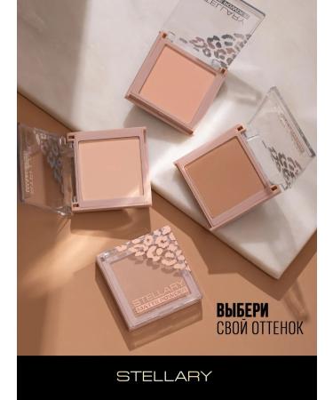 Stellary Compact Facial Powder Soft Matte tone 03 - Buy Online on GoSupps.com