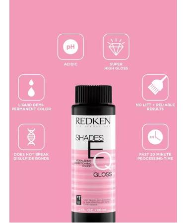 REDKEN Shades EQ Gloss 09NA Color Brush for Hair 60ml - Buy Online on GoSupps.com
