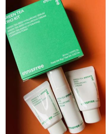 Innisfree Korean set of miniatures with green tea - Buy Online on GoSupps.com
