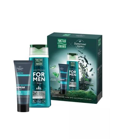 Clean line Set for men hair shampoo 3B1 and hand cream - Buy Online on GoSupps.com