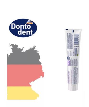 Dontodent Brillant Weiss toothpaste 2 pcs - Buy Online on GoSupps.com