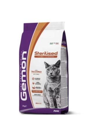 Gemon Dry food for cats Sterilized turkey 2 kg
