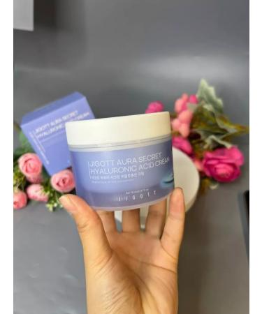 Cosmetics Korean face cream Aura Secret Hyaluronic Acid Cream - Buy Online on GoSupps.com