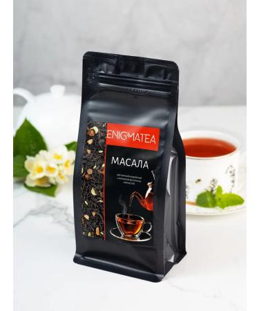 ENIGMATEA Masala tea black sheet with ginger and cinnamon - Buy Online on GoSupps.com