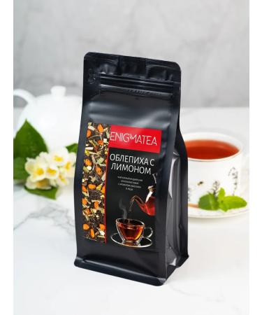 ENIGMATEA Tea black leaf sea buckthorn with lemon - Buy Online on GoSupps.com