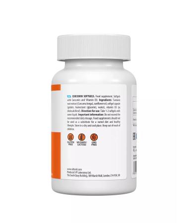 Fitnessland Curcumin D3 Kurkumin 60 capsules - Buy Online on GoSupps.com