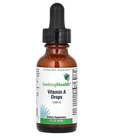 Seeking Health Vitamin A in drops of 1500 g 30 ml - Buy Online on GoSupps.com