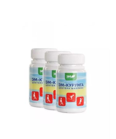 EMKurunga Dr. Shablin 60 tablets - set 10 pcs - Buy Online on GoSupps.com
