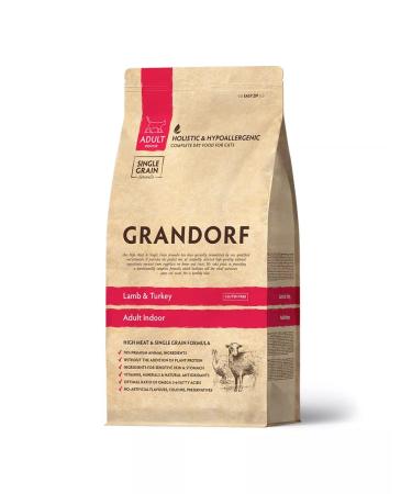 Grandorf Lamb and turkey for home cats 2kg