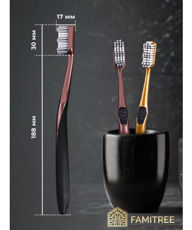 FAMITREE Medium stiffener toothbrows set 5 pieces - Buy Online on GoSupps.com