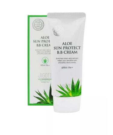 Jigott BB cream with Aloe Sun Protect aloe extract - Buy Online on GoSupps.com