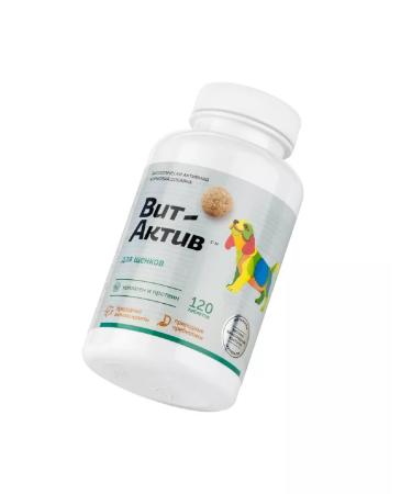 PHARMAX Vit Aktiv C-m Fridge additive for puppies 120 tablets - Buy Online on GoSupps.com