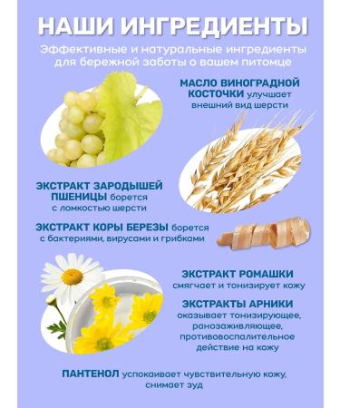 ZOORIK Universal shampoo for dogs and cats and a coat mask  - Buy Online on GoSupps.com