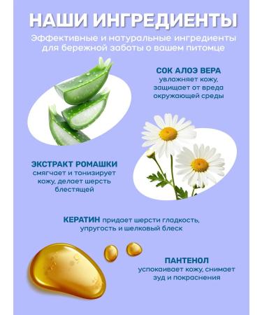 ZOORIK Universal shampoo for dogs and cats and a coat mask  - Buy Online on GoSupps.com