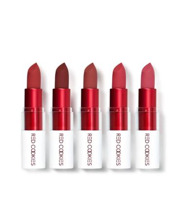 Red Cookies Matte lipstick moisturizing A2 Scarlet Laurent - Buy Online on GoSupps.com