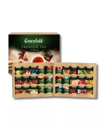 Greenfield Gift set of tea in bags of 30 tastes 120 pcs - Buy Online on GoSupps.com