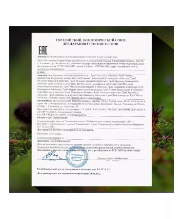 Mushroom Warrior Yellow fox 60 capsules antiparasitic complex - Buy Online on GoSupps.com
