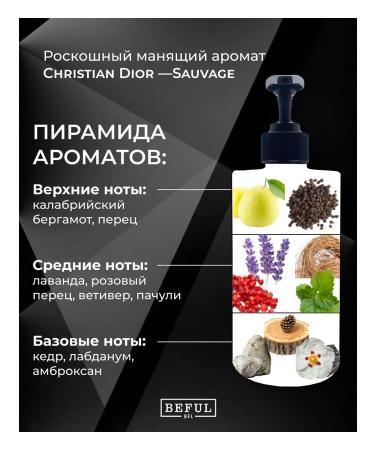 BEFUL Male Soul Gel "Long Island" 450 ml - Buy Online on GoSupps.com