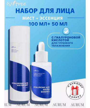 Isntree Moisturizing face set Mist + Essence