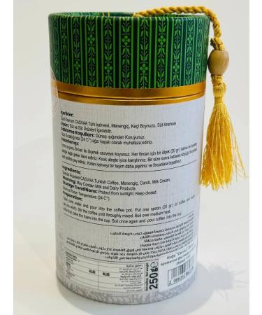 CASVAA Ground coffee with pistachio Menengich 250g - Buy Online on GoSupps.com